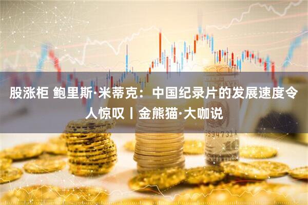 股涨柜 鲍里斯·米蒂克：中国纪录片的发展速度令人惊叹丨金熊猫·大咖说